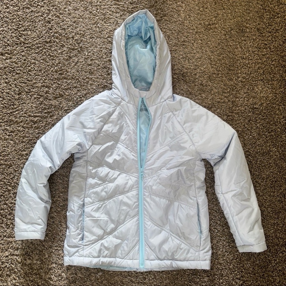 Big Girls Light Blue Jacket - L 14